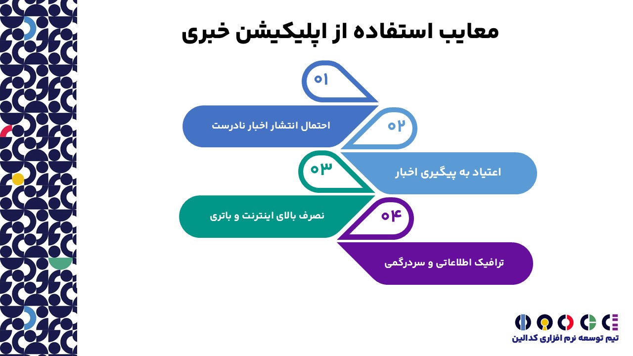 معایب استفاده خبری